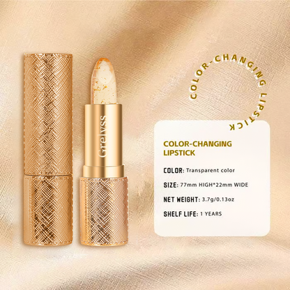 💄 LAST DAY - Buy 1 Get 1 Free ✨Transferproof Color-Changing Lipstick💄CrystalClear Color Alchemy 💋 Auto-Tints on Contact!