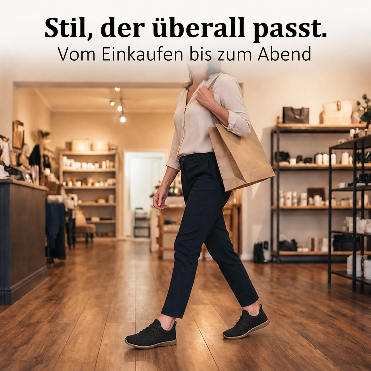 LETZTER TAG: 80 % RABATT – 👣 Damen Orthopädische Sneaker mit Fußgewölbestütze, Schnürdesign & gepolsterter flacher Sohle