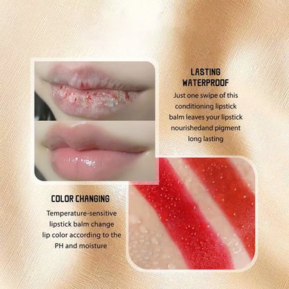💄 LAST DAY - Buy 1 Get 1 Free ✨Transferproof Color-Changing Lipstick💄CrystalClear Color Alchemy 💋 Auto-Tints on Contact!