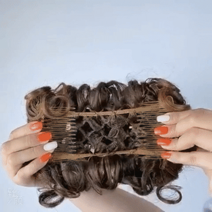 🌲Early Christmas Sale 49% OFF🎁Messy Curly Dish Bun