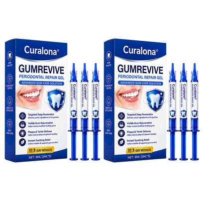 🦷Curalona® GumRevive Periodontal Repair Gel (For Bleeding Gums, Gum Recession & Loose Teeth)