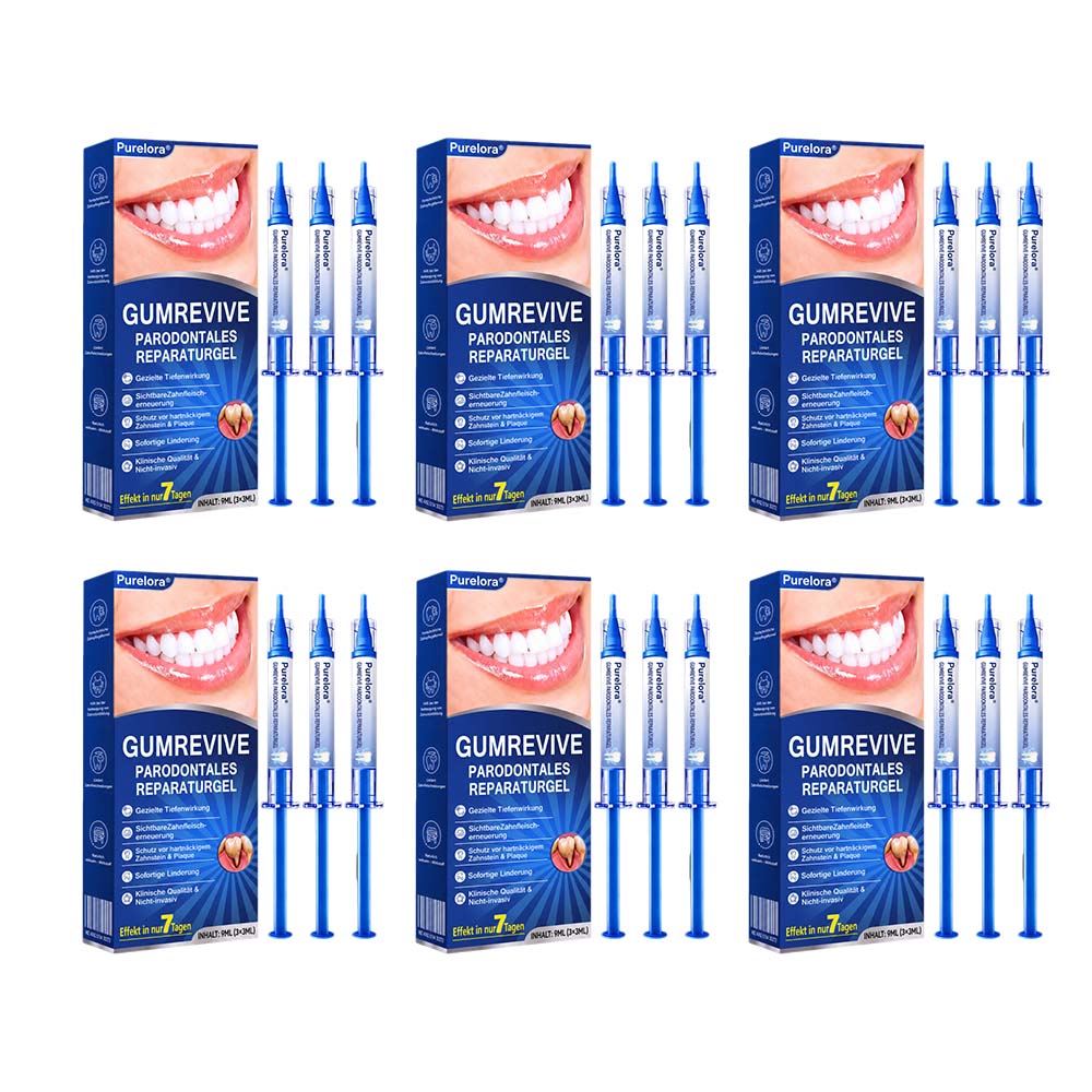 🦷 𝑷𝒖𝒓𝒆𝒍𝒐𝒓𝒂® GumRevive – Gezielte Pflege dort, wo die Zahnbürste kaum hinkommt