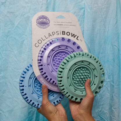 Portable Paint Pallet, Brush Cleaner and Organizer