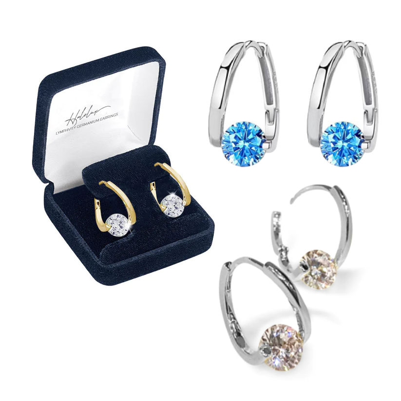 🔥WW’s Top Pick: Magnetic Detox — Last Day of the Sale: 80% OFF 丨 CZTICLE® Lymphvity Magnetic Germanium Earrings