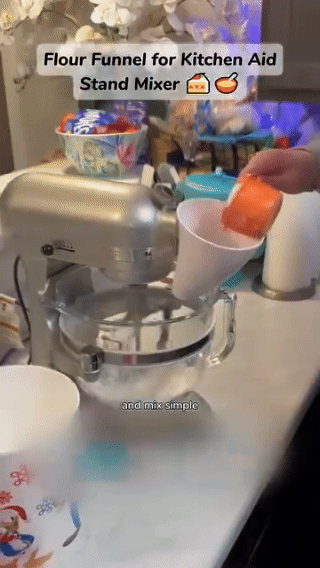 Stand Mixer Flour Funnel