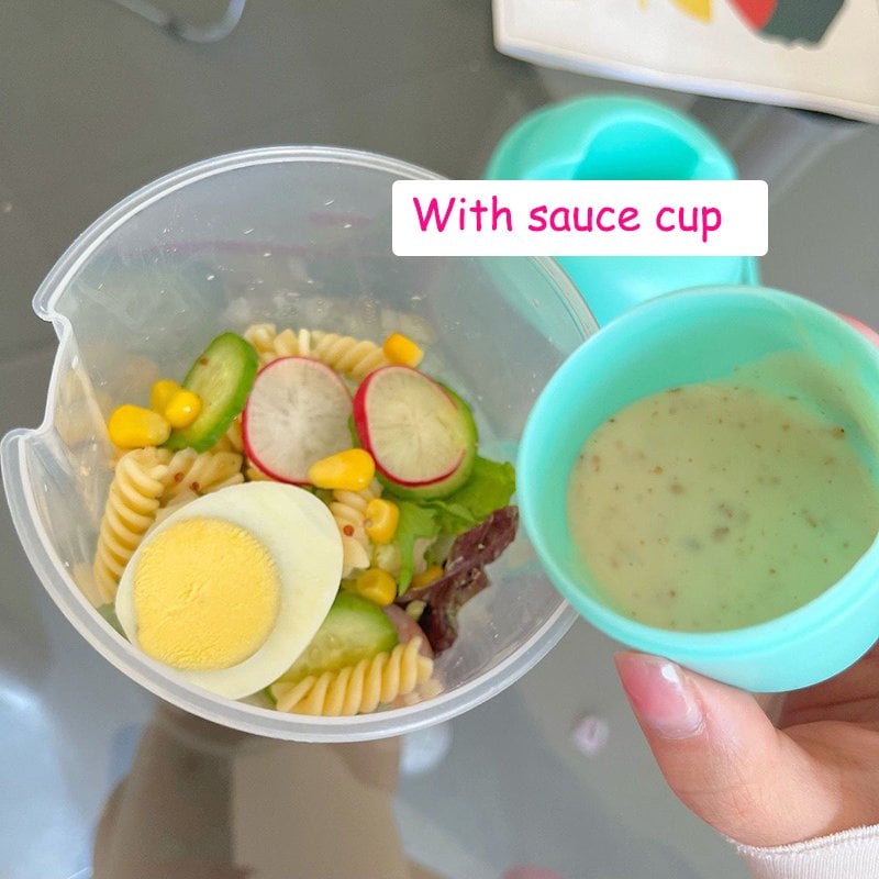 🔥 BUY 2 GET 3🔥2022  Keep Fit Salad Meal Shaker Cup