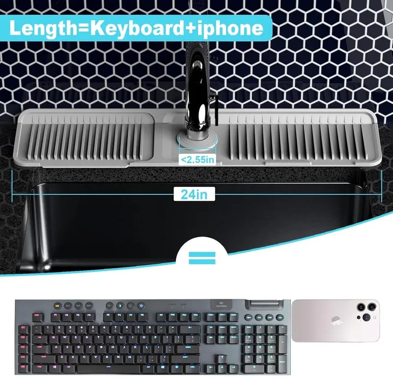 🔥HOT SALE🔥Kitchen Sink Faucet Mat