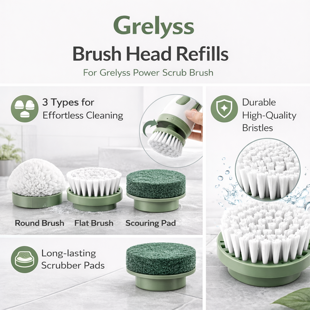 Grelyss Brush Head Refills