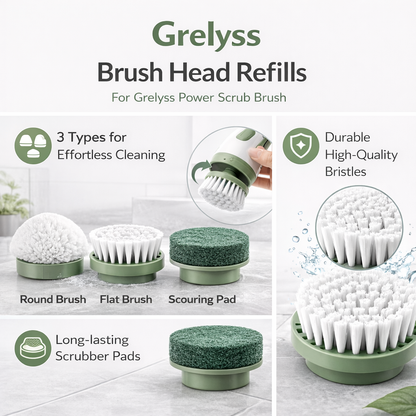 Grelyss Brush Head Refills