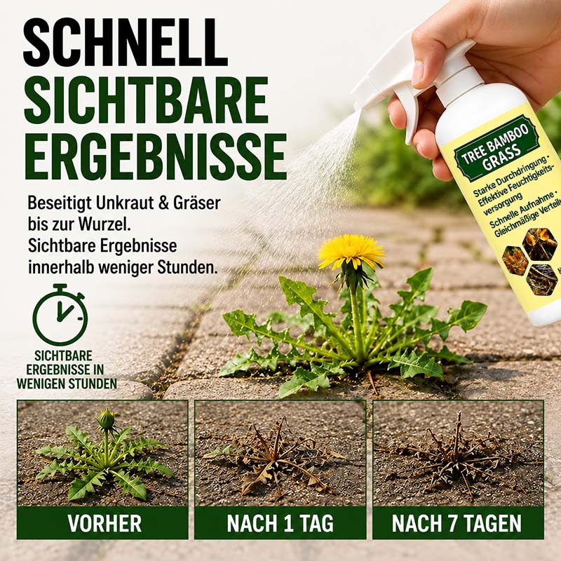 🔥🔥 2026 ANGEBOT – Schnell wirkendes natürliches Unkraut- & Gräservernichtungsspray