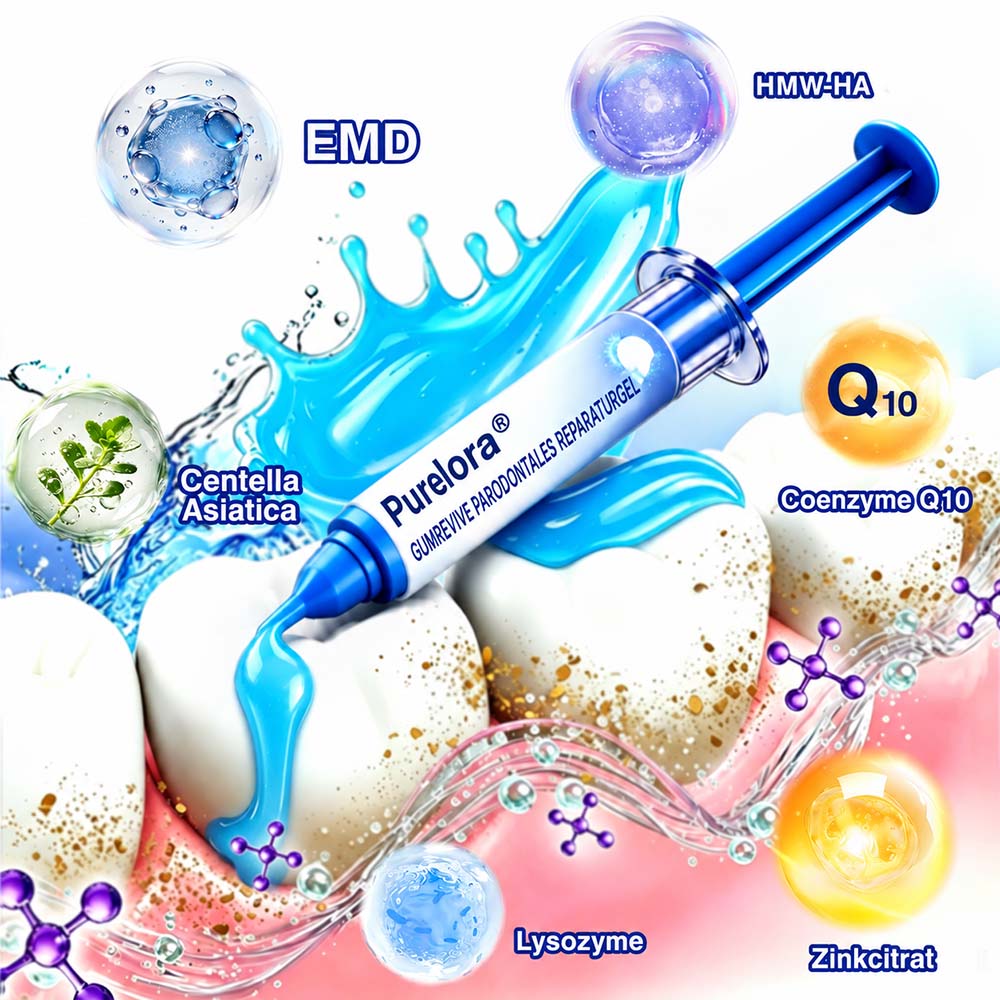 🦷 𝑷𝒖𝒓𝒆𝒍𝒐𝒓𝒂® GumRevive – Gezielte Pflege dort, wo die Zahnbürste kaum hinkommt