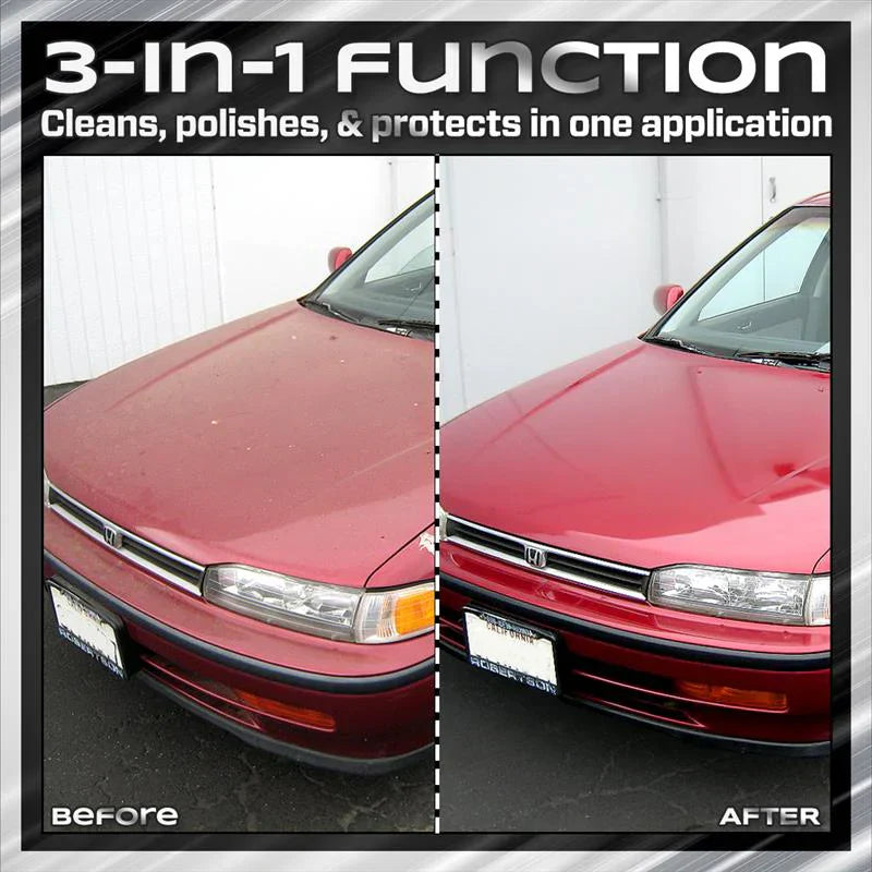 Titanium Ceramic Wax Cream — Mirror Gloss & Long-Lasting Protection in 15 Minutes