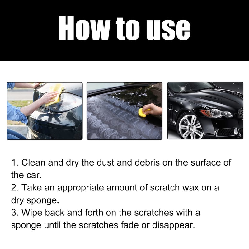 🚗LAST DAY 80% OFF🔥 Scratch Repair Wax For Car