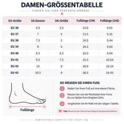 🔥 𝗟𝗘𝗧𝗭𝗧𝗘𝗥 𝗧𝗔𝗚: 𝟴𝟬 % 𝗥𝗔𝗕𝗔𝗧𝗧 – Damen Winter-Orthopädieschuhe – Warm, Weit geschnitten, Gepolsterte Sohle zur Schmerzlinderung