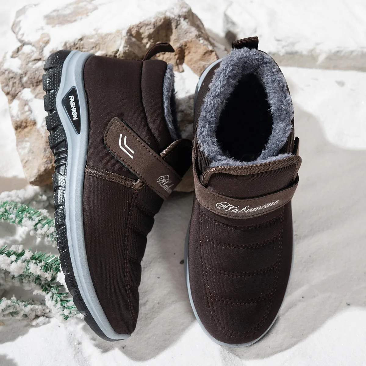 🔥 𝗟𝗘𝗧𝗭𝗧𝗘𝗥 𝗧𝗔𝗚: 𝟴𝟬 % 𝗥𝗔𝗕𝗔𝗧𝗧 – Damen Winter-Orthopädieschuhe – Warm, Weit geschnitten, Gepolsterte Sohle zur Schmerzlinderung